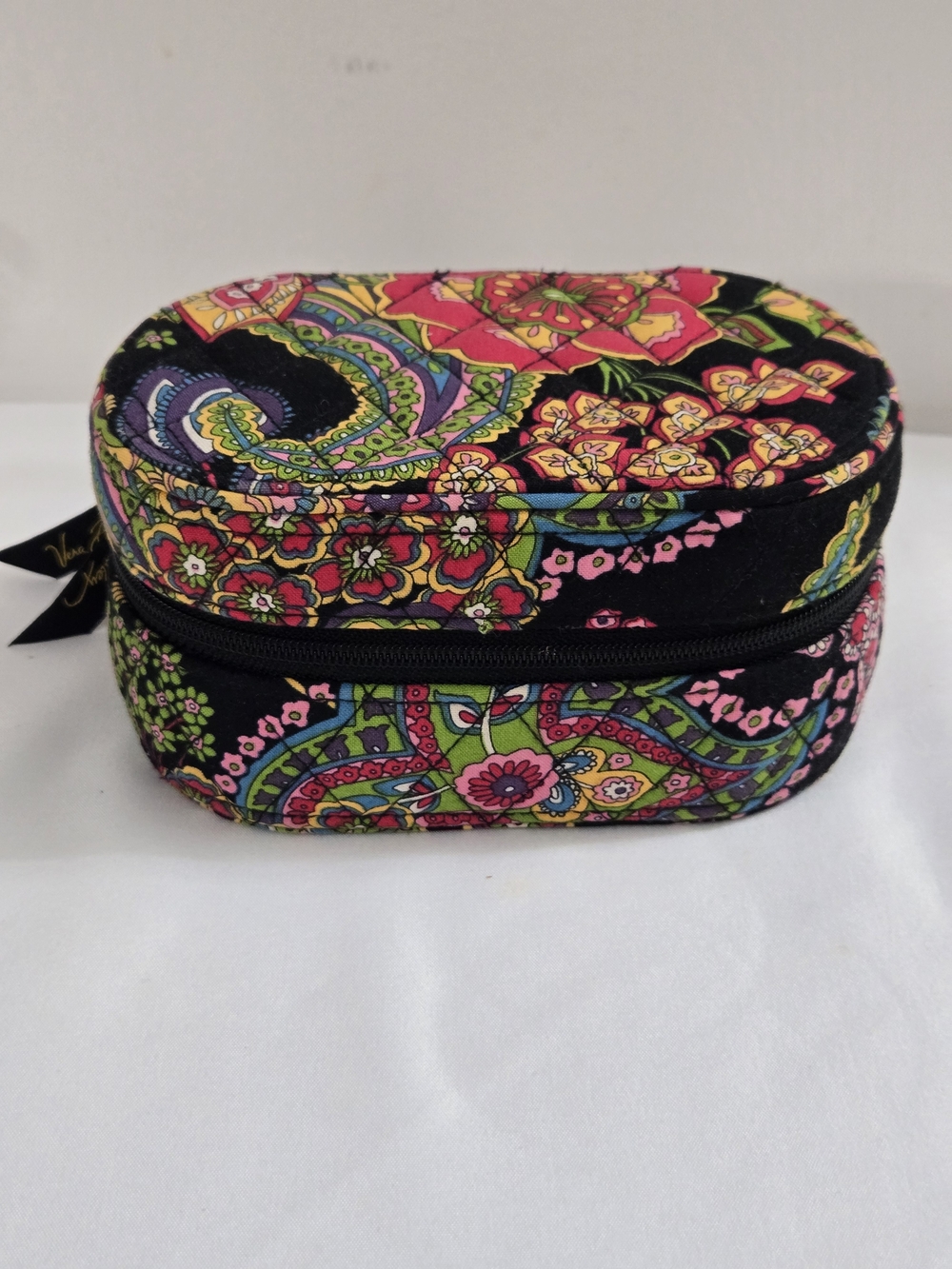 Vera Bradley Symphony in Hue Travel Jewelry Case Organizer Retired 2009